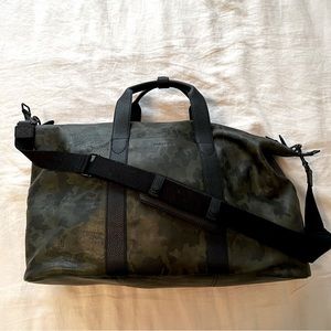 Limited edition BR x K.Love camo leather duffel